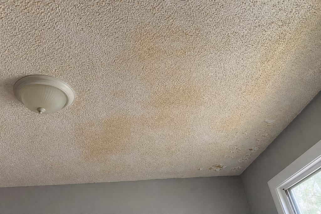 Popcorn Ceiling Removal and Skim Coating photo